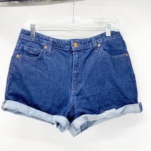 Universal Threads vintage midi short shorts dark Wash 90s vibe Beach summer